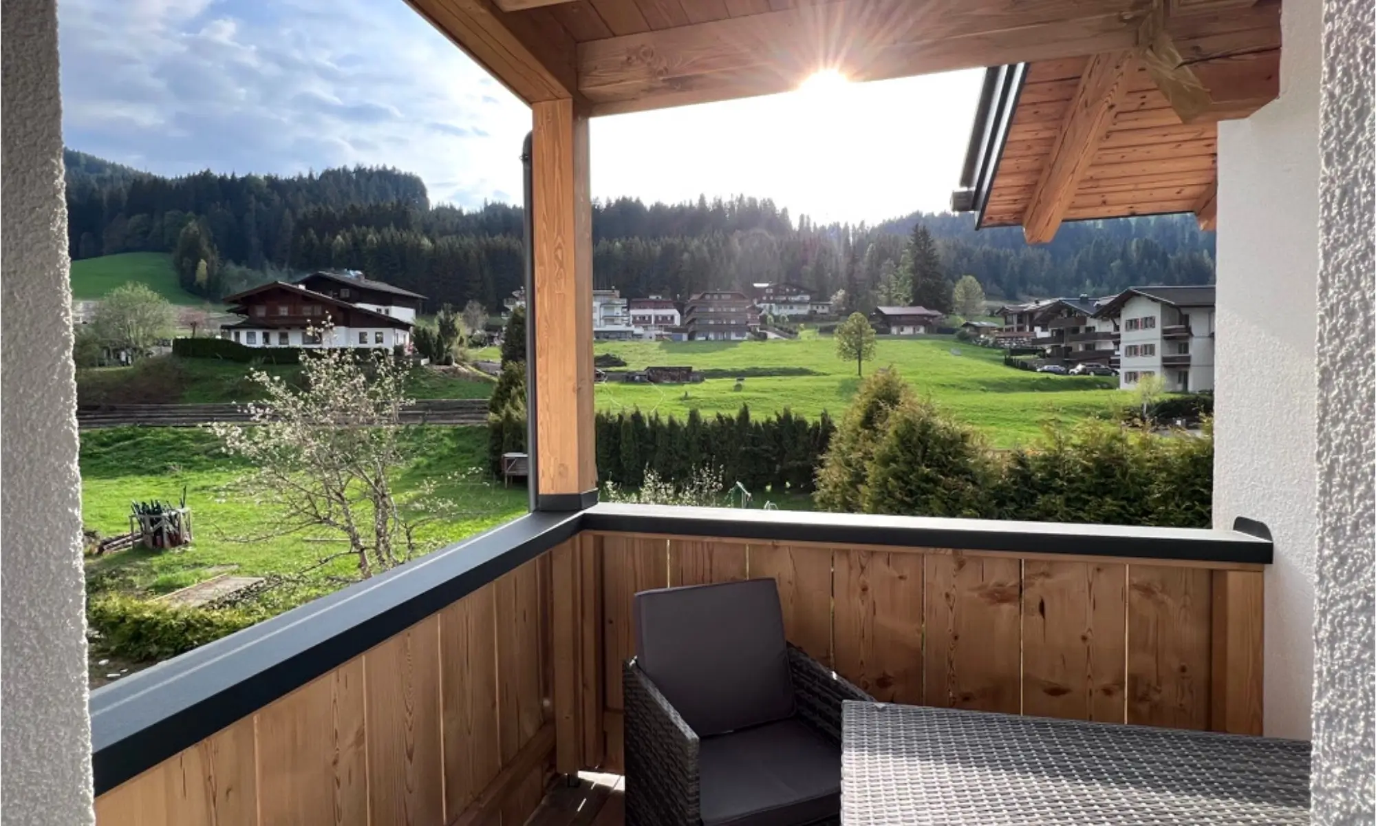 Scenic views from apartments in Altenmarkt