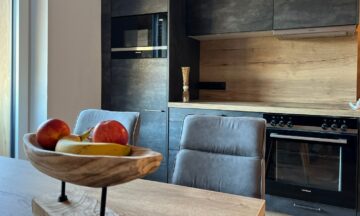 Fully equipped kitchen in apartments in Altenmarkt